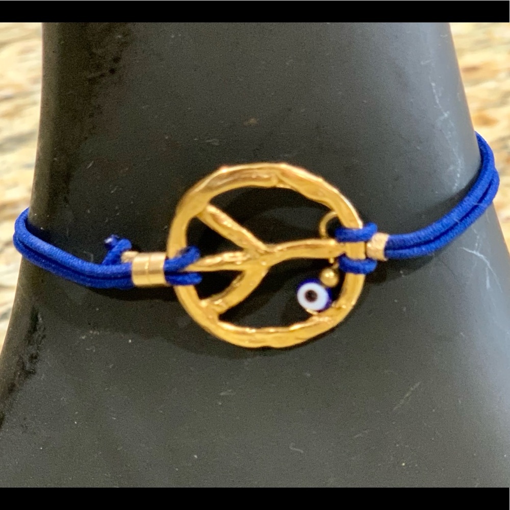 New! 💙 Blee Inara Peace Sign Bracelet